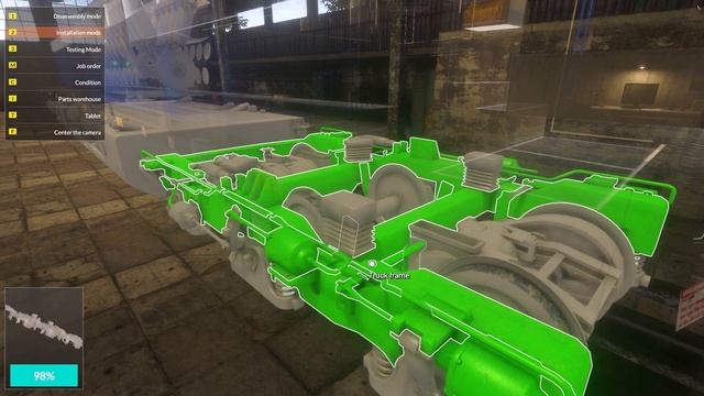 FIRST LOOK! TRAIN MECHANIC SIMULATOR 2017! смотреть онлайн