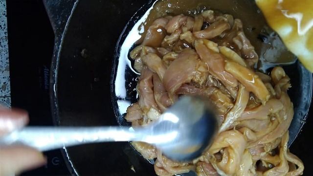 Мясо по тайски. Вкусное жаренное мясо с овощами по тайски. Классический рецепт. смотреть онлайн