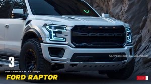 Ford Raptor All New 2024, дизайн искусственного интеллекта