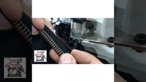 Левый петлитель затягивает нитку на оверлоке JOYEE.