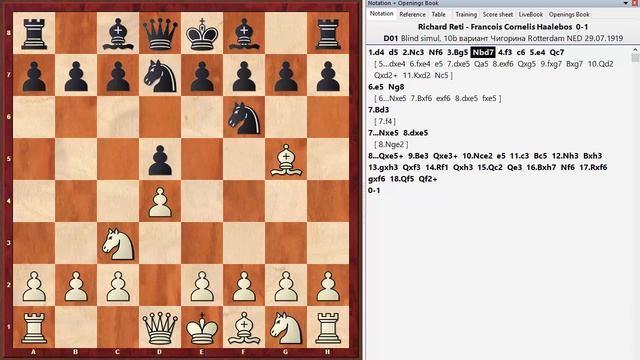 Ловушки в дебюте. Вариант Чигорина смотреть онлайн