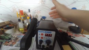 Лучшая дешевая паяльная станция baku bk-898d??? Обзор  паяльная станция baku bk-898d.