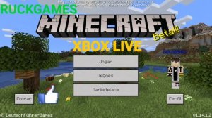 Download Minecraft 1.14.1.2 《BETA》 Com XBOX LIVE 《RUCKGAMES》