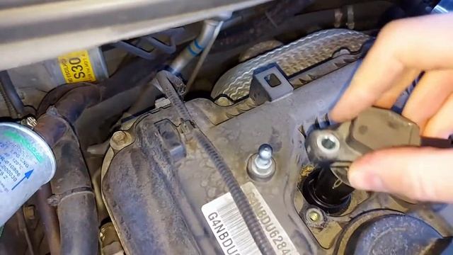 ЗАМЕНА СВЕЧЕЙ ЗАЖИГАНИЯ Hyundai Elantra