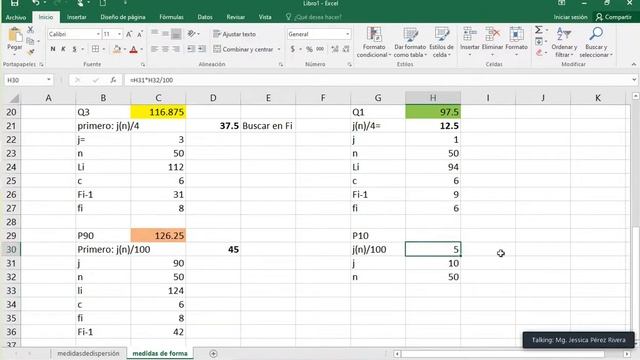 Medidas de forma con Excel смотреть онлайн