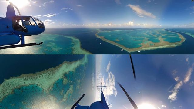 360, The Great Barrier Reef, Australia. Part I. 4K aerial video смотреть онлайн