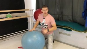 3 УПРАЖНЕНИЯ С ФИТБОЛОМ - Упражнения на фитболе для похудения - Зарядка на фитболе для начинающих