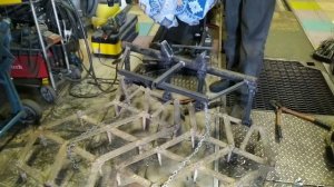 Навеска для борон. Минитрактор переломка