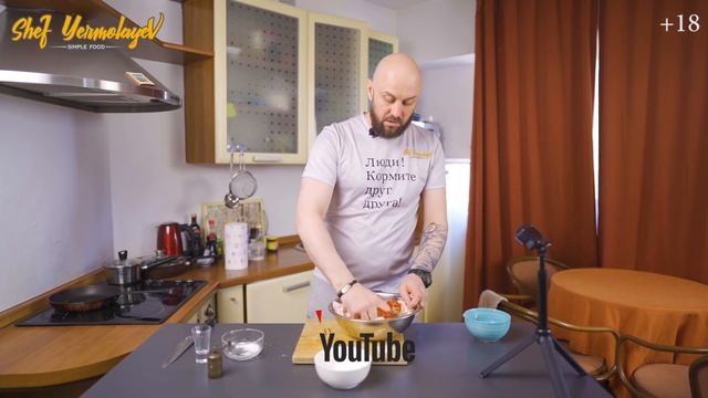 Сочный мягкий шашлык из куриных крылышек (маринад) | Шеф повар Денис Ермолаев