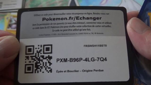 EB11 Origine perdue : ouverture de 5 boosters de cartes pokemon смотреть онлайн