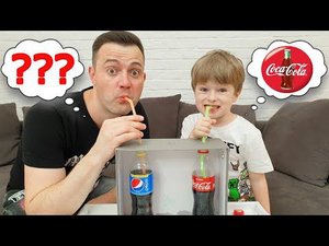 Газировка - Челлендж. Угадываем Вкус Любимой Газировки. Лера Бу