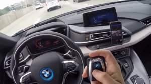 Мини обзор салона BMW i8. Small BMW i8 Interior Review