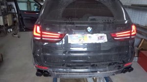 Выхлопная система на BMW X5 F15