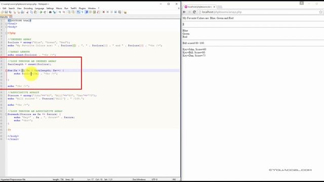 PHP Arrays  | Tutorial