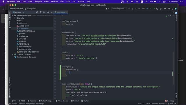 Sonarqube. Анализ проекта на Java, Gradle. Использование Jenkins.