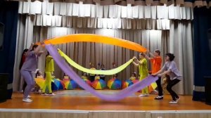 Браво, дети 2023 Ужурский район ансамбль  Ритм5 14 лет Радуга детский танец