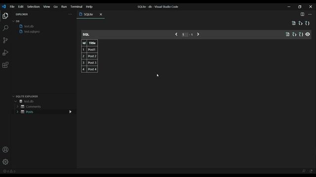 Using SQLite with VS Code Extension смотреть онлайн