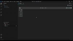 Using SQLite with VS Code Extension