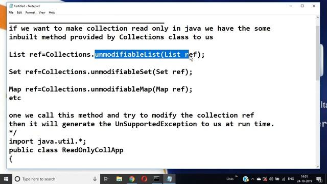 how to make collection read only смотреть онлайн