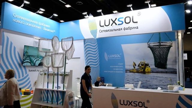 Выставочный Стенд для компании "Luxsol" на "SeaFood 2023"