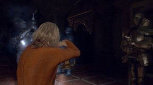 Головоломка с лампами в Усыпальнице Resident Evil 4 Remake