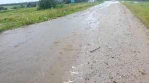 Снова размыло дорогу Амурское- Возжаевка