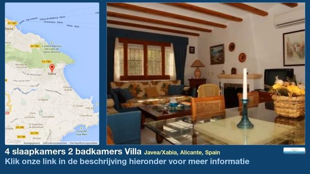 4 slaapkamers 2 badkamers Villa te Koop in Javea/Xabia, Alicante, Spain смотреть онлайн