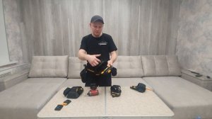 подсумки toughbuilt, пояс toughbuilt для потолочника. мой набор подсумков.