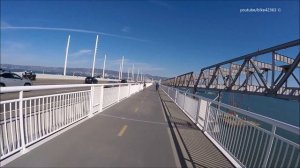 Bay Bridge Bike Path Yerba Buena Island to Oakland Opening From San Francisco