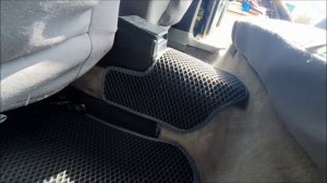 EVA коврики в салон и багажник Audi 80 B4.mp4