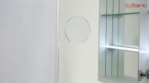 Презентация зеркального шкафа ESBANO ES-2402