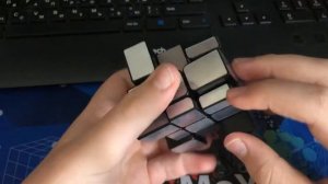 Как собрать зеркальный кубик рубика часть 2
