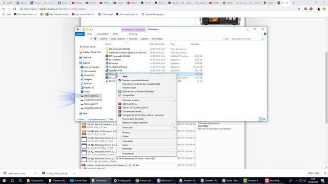 Como Instalar Tascam US 122 Driver no Windows 10 смотреть онлайн