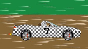 Гоночные машины. Яйца с сюрпризом, учим цвета и цифры. Игры гонки с трамплином. Погоня.