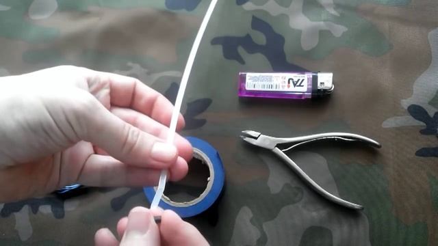 Боковой кивок на летнюю удочку своими руками из капроновой стяжки смотреть онлайн