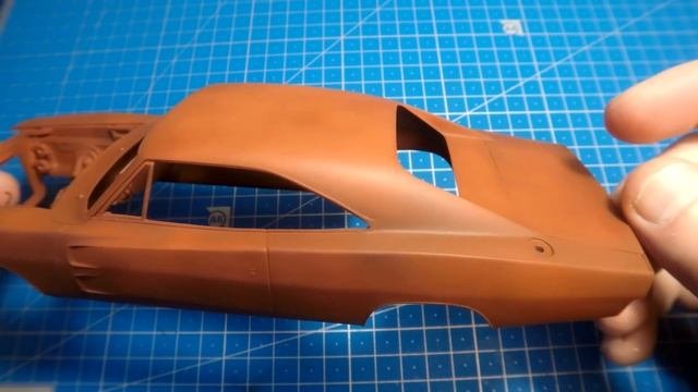 Прощай, ДОДЖ... Финал Сборки Dodge Charger R/T '68 от Revell 1/25