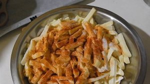 Домашняя КАРТОШКА ФРИ ? Как приготовить картошку ФРИ в духовке✔️
