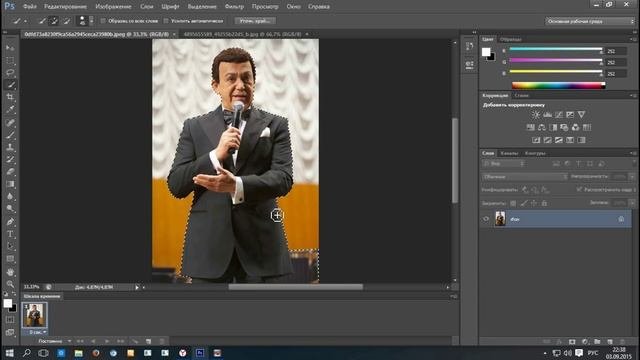 Как за минуту поменять фон на фотографии