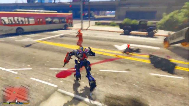 ГТА 5 МОДЫ ТРАНСФОРМЕРЫ ВОЗВРАЩАЮТСЯ В GTA 5! ТРАНСФОРМЕРЫ СПАСАЮТ ЗЕМЛЮ! GTA 5 ОБЗОР МОДОВ ВИДЕО смотреть онлайн