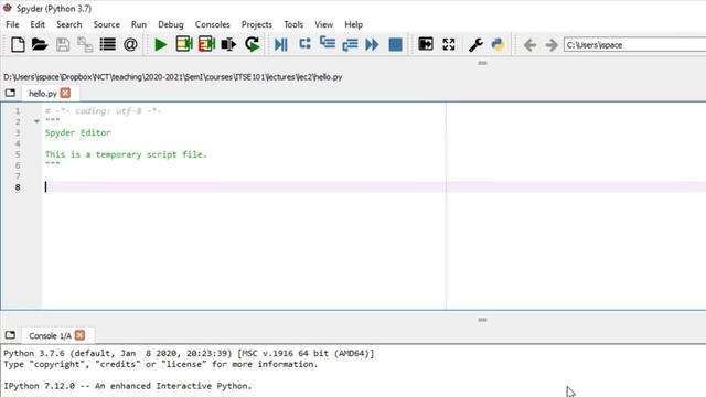 Lecture 2 First Steps with Python Programming - Part 1 The Hello World Program смотреть онлайн