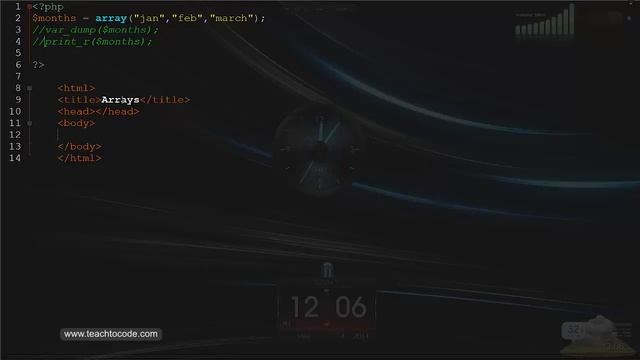 3- PHP Arrays смотреть онлайн