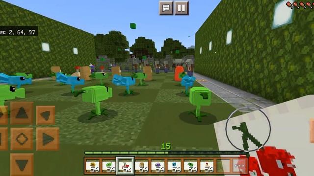 карта на майнкрафт растения против зомби ???♂️ смотреть онлайн