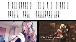 Priscilla's Song / The Wolven Storm (The Witcher 3: Wild Hunt) on Tin Whistle D + tabs tutorial