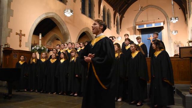 HVCHS Camber Choir "Send Me On My Way" Featuring Bryan D. Hill смотреть онлайн