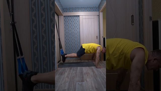 Тренировка пресса дома. Качаем пресс в домашних условиях на подвесных петлях. смотреть онлайн