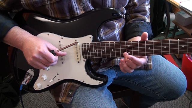 Setting Intonation On A Guitar смотреть онлайн