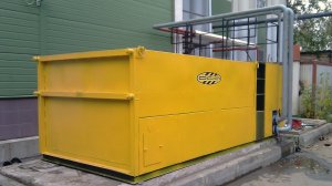 Снегоплавильная установка ОСА-1.12 на сетевой воде