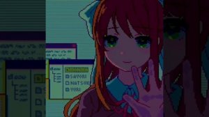 обещаная песня моники на пианино: тук тук литературный клуб