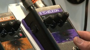 Musikmesse 2011 TC Helicon Voicetone X1 Megaphone Distortion Live Demo