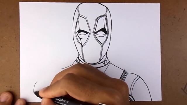 COMO DESENHAR O DEADPOOL - How To Draw DEADPOOL - Cómo dibujar DEADPOOL смотреть онлайн